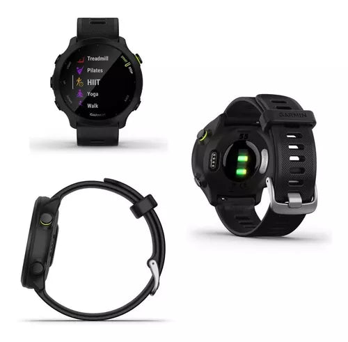 Garmin Forerunner 55, relógio de corrida GPS com exercícios diários sugeridos
